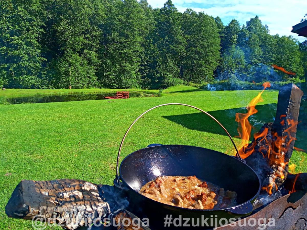 Gasthaus Dzukijos Uoga Virsurodukis Exterior foto